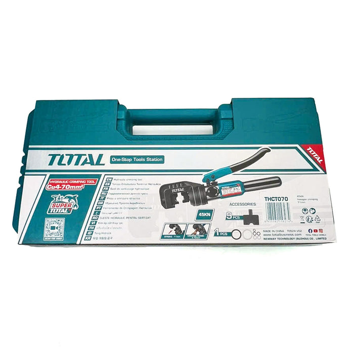 kìm ép cos thủy lực 45KN 4-70mm TOTAL THCT070