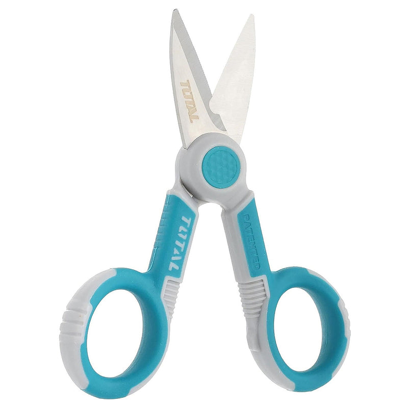 Kéo thợ điện TOTAL THT1155871 chiều dài 145mm, chất liệu Inox