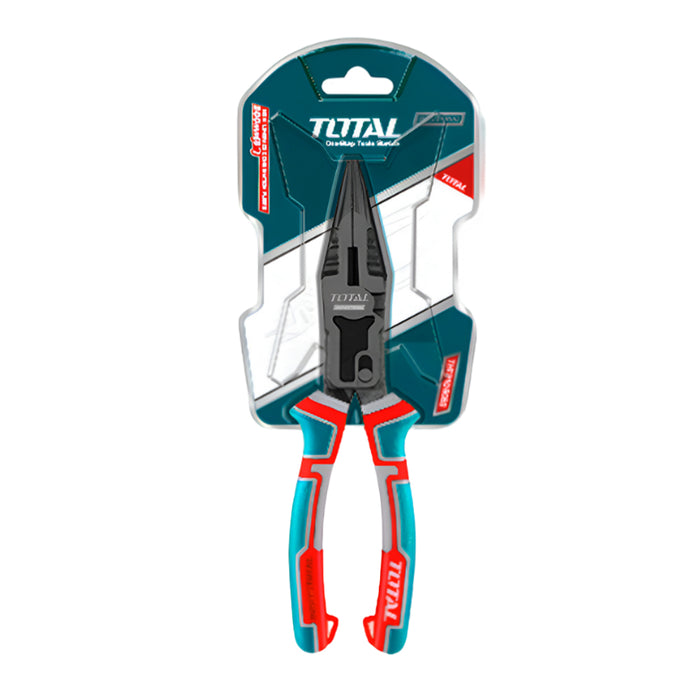 Kìm cắt mũi nhọn mỏ dài trợ lực 215mm TOTAL THTC520806