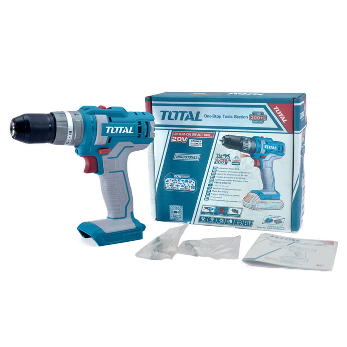 Máy khoan búa dùng Pin 20V (không kèm Pin & sạc) TOTAL TIDLI201455