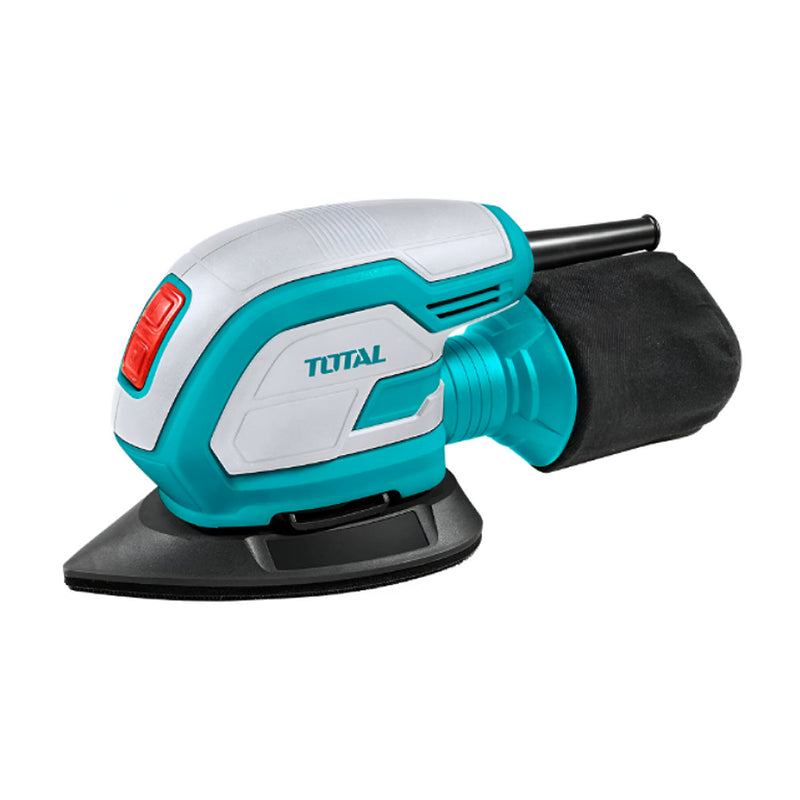 Máy chà nhám rung công suất 65W Total TMS6505, kích thước đế 93mm x 133mm