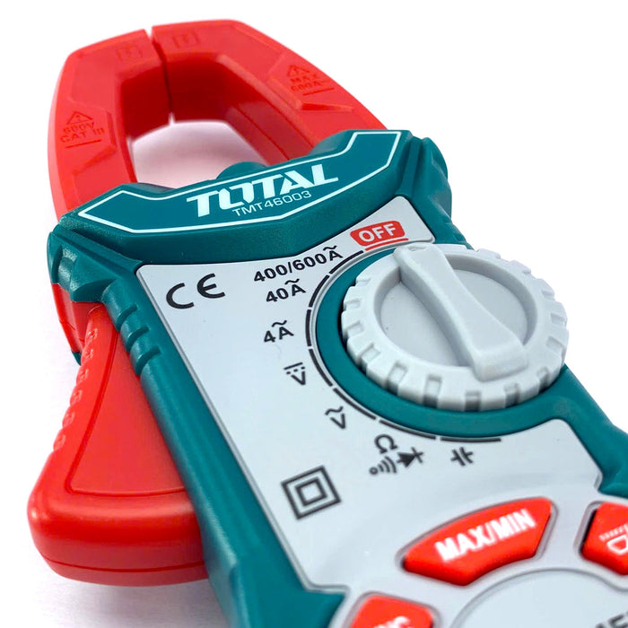 Kìm đo AC kỹ thuật số TOTAL TMT46003
 (nâng cấp từ mã TMT46002)