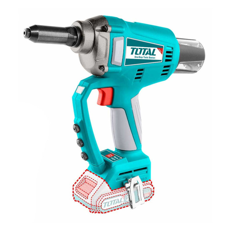 Máy rút đinh tán ri vê (rivet) dùng Pin 20V TOTAL TRTLI2005 (chỉ có thân Máy, không kèm Pin và sạc)