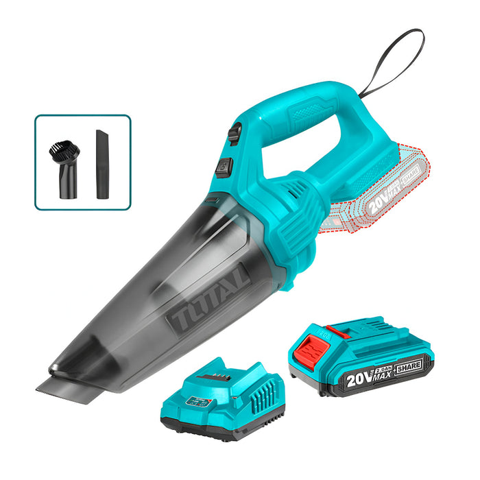 Máy hút bụi 0.5L dùng Pin Lithium 20V TOTAL