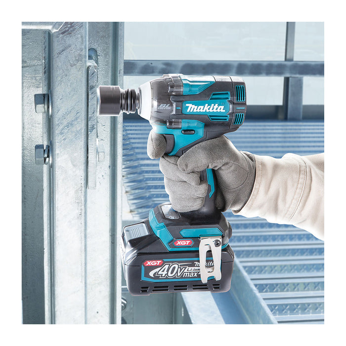 Máy siết bu lông Makita TW004G dùng Pin 40Vmax XGT, cốt 1/2 inch