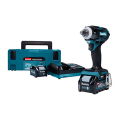 TW004GD201: Thân máy + Sạc nhanh(DC40RA) + 2 pin 2.5Ah(BL4025) + Thùng Makpac số 2(821550-0)