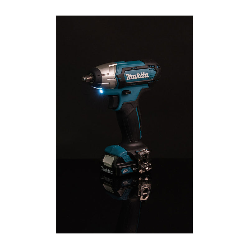 Máy siết bu lông Makita TW140D dùng Pin 12Vmax CXT, cốt 3/8 inch