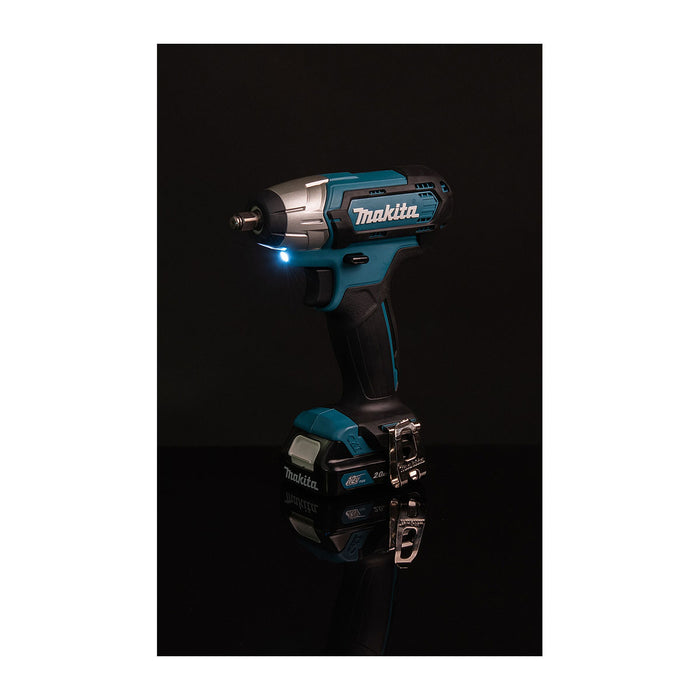 Máy siết bu lông Makita TW140D dùng Pin 12Vmax CXT, cốt 3/8 inch