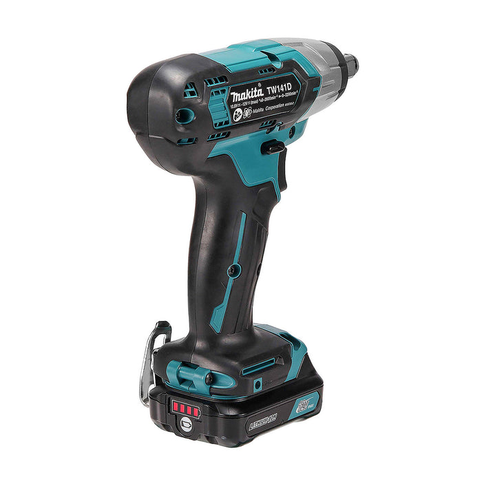 Máy siết bu lông Makita TW141D dùng Pin 12Vmax CXT, cốt 1/2 inch