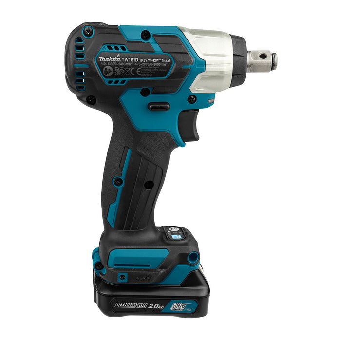 Máy siết bu lông Makita TW161D dùng Pin 12Vmax CXT, cốt 1/2 inch