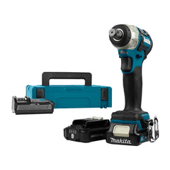 TW161DSAE: Thân máy + Sạc nhanh(DC10SB) + 2 pin 2.0Ah(BL1021B) + Vali