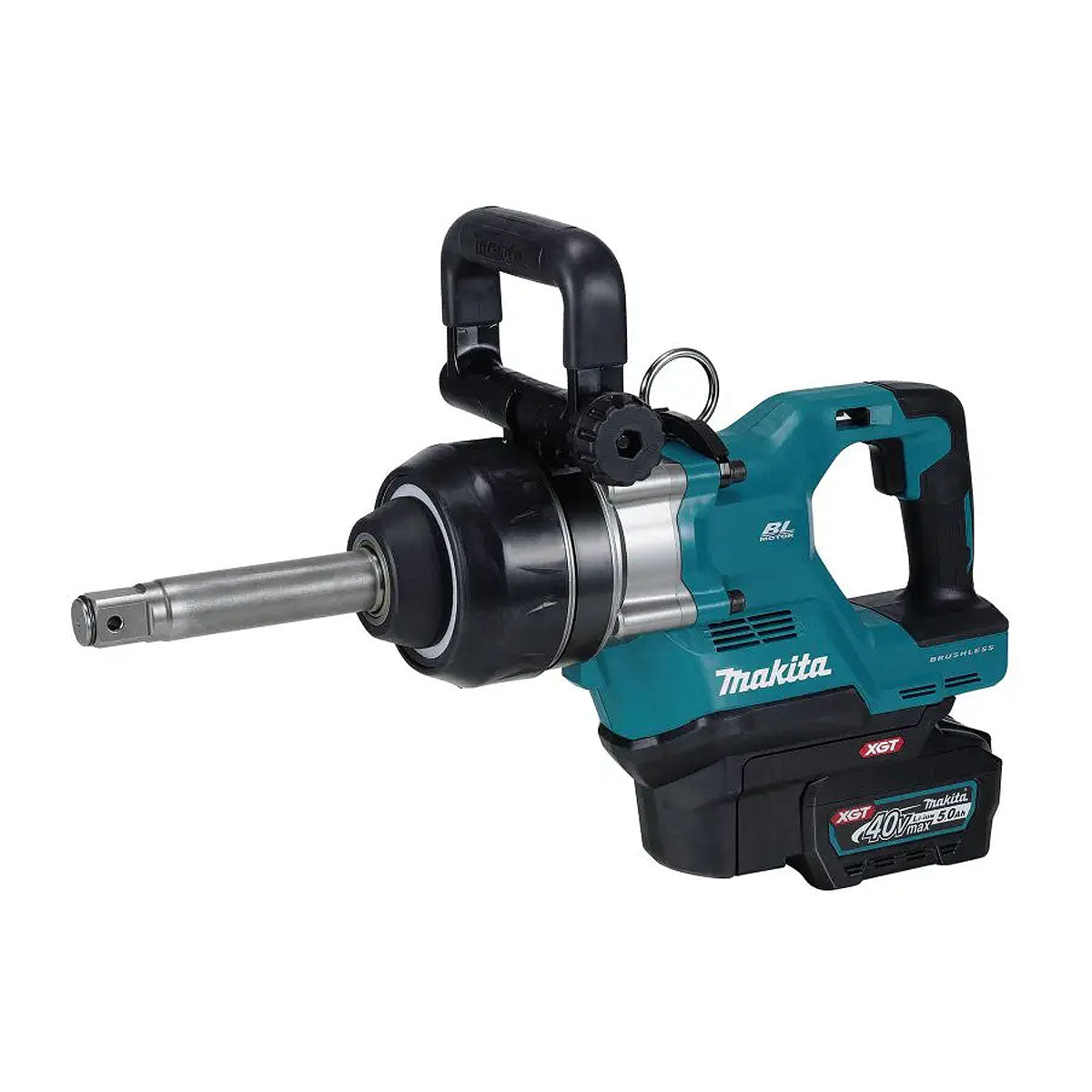 Máy siết bu lông Makita TW010G, dùng Pin 40Vmax XGT, cốt 1 inch (25.4mm)