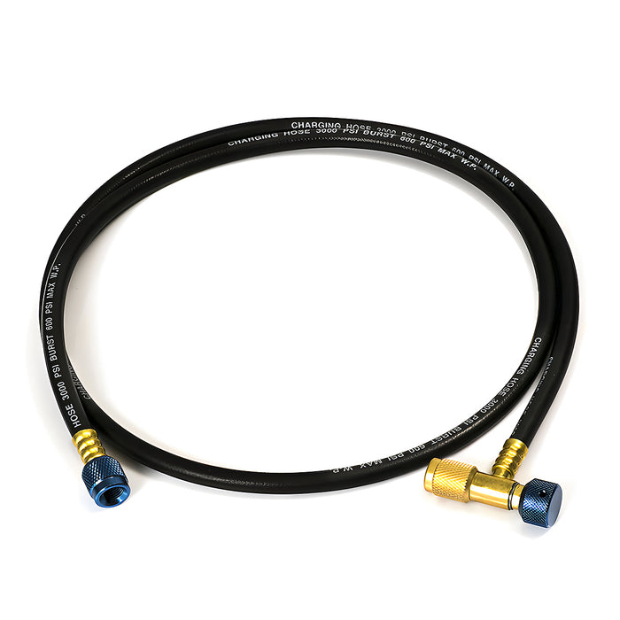 Dây nạp ga có van chống bỏng Tasco TBC140MR/TCV140M, dài 150cm, dùng cho gas R32, R410A trong ngành lạnh