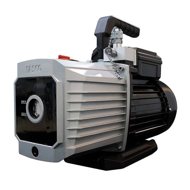 Máy bơm hút chân không 2 cấp Tasco TZ150TK-220 công suất 360W, tốc độ hút 5.3 CFM