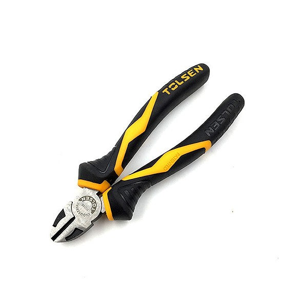 Kìm cắt công nghiệp, thép CrV, mạ đen, 6 - 7 inch TOLSEN