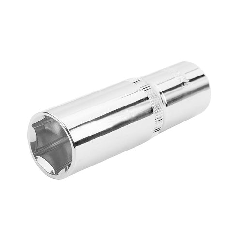 Đầu tuýp lục giác dài công nghiệp 1/2", thép CrV 50BV30, 8 - 32mm TOLSEN, chuẩn DIN3124, ISO2725-1