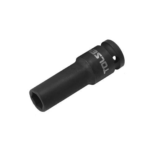 Đầu tuýp lục giác đen dài công nghiệp 1/2 inch, thép CrMo, 8 - 32mm TOLSEN
