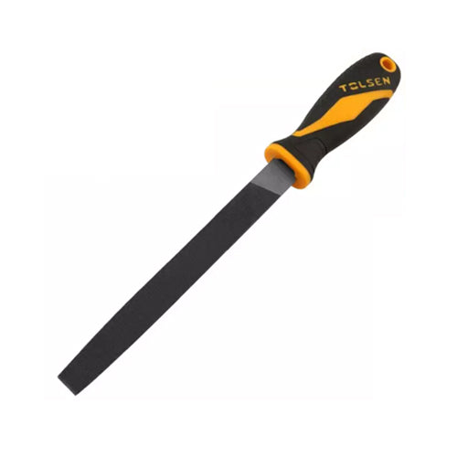 Dũa thép bảng 200mm/8 inch, thép T12, tay cầm nhựa TOLSEN 32001