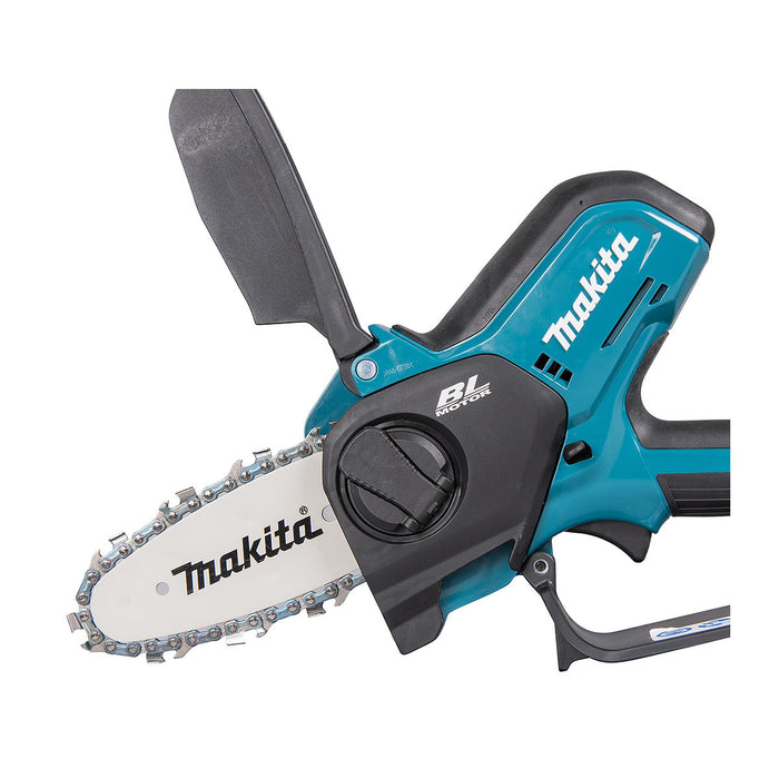 Máy cưa xích Makita UC100D dùng Pin 12Vmax CXT, chiều dài lam 100mm