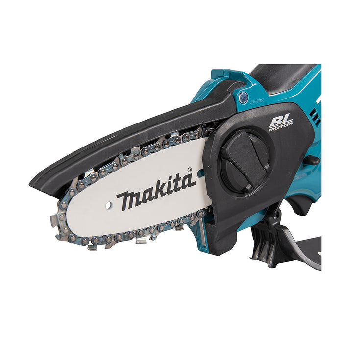 Máy cưa xích Makita UC100D dùng Pin 12Vmax CXT, chiều dài lam 100mm