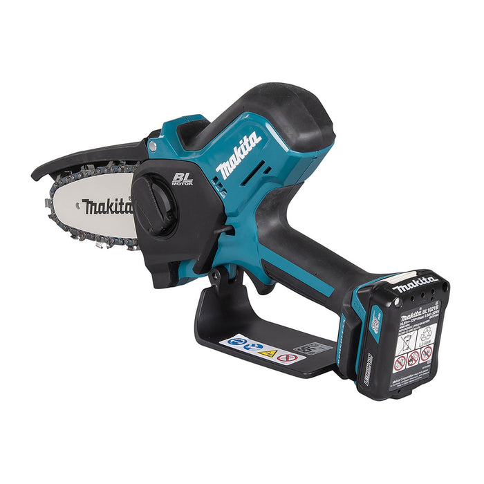 Máy cưa xích Makita UC100D dùng Pin 12Vmax CXT, chiều dài lam 100mm