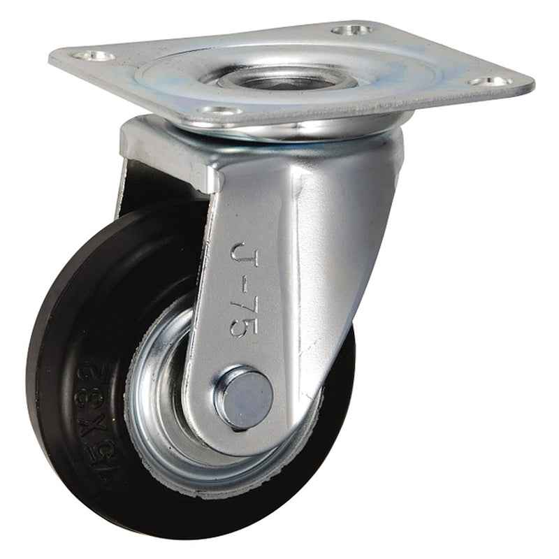 Bánh xe đẩy Ukai J-Type có xoay, không khóa bánh, đường kính từ 75mm - 300mm