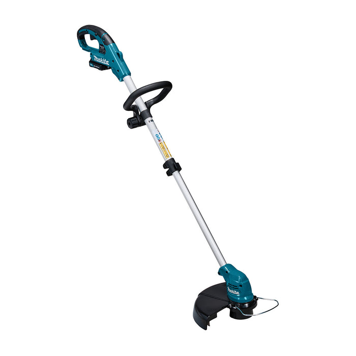 Máy cắt cỏ Makita UR100D dùng Pin 12Vmax CXT công suất 130W, độ rộng cắt tối đa 260mm, tay cầm vòng