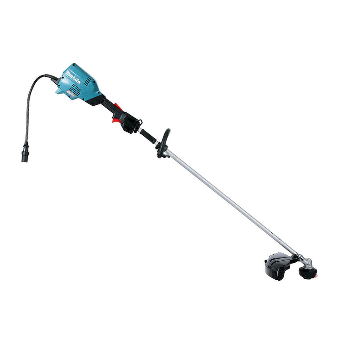 Máy cắt cỏ Makita UR201C dùng với bộ trữ Pin đeo vai PDC01 công suất 1000W, độ rộng cắt tối đa 430mm, tay cầm vòng