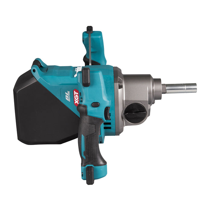 Máy trộn sơn Makita UT001G dùng Pin 40Vmax XGT đường kính lưỡi 240mm, kết nối lưỡi trộn bằng trục vặn M12