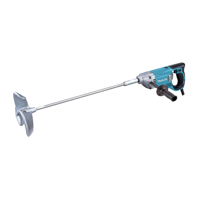 Máy trộn sơn Makita UT2204 công suất 850W, đường kính lưỡi 220mm, kết nối lưỡi trộn bằng trục vặn M12 hoặc M14