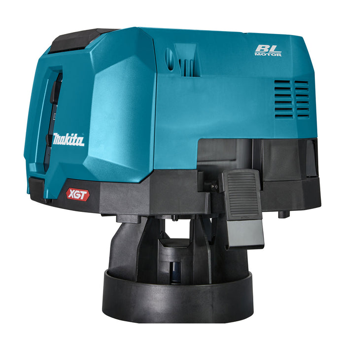 Máy hút bụi Makita VC001GL dùng Pin 40Vmax XGT, dung tích 8L, lực hút 23 kPa ( hút khô và ướt )