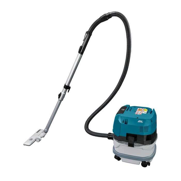 Máy hút bụi Makita VC001GL dùng Pin 40Vmax XGT, dung tích 8L, lực hút 23 kPa ( hút khô và ướt )