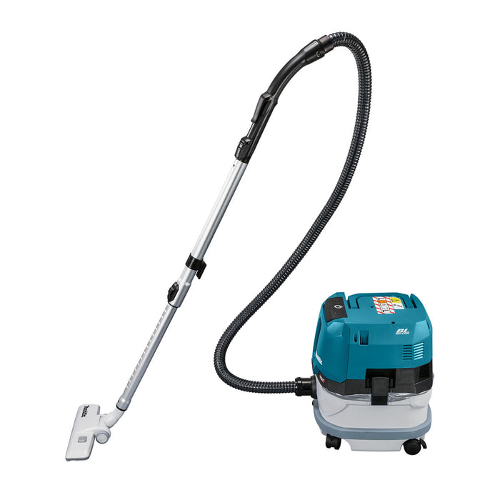 Máy hút bụi Makita VC001GL dùng Pin 40Vmax XGT, dung tích 8L, lực hút 23 kPa ( hút khô và ướt )