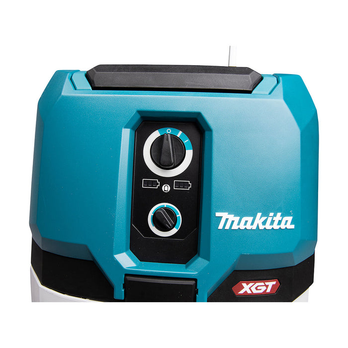 Máy hút bụi Makita VC003GL dùng Pin 40Vmax XGT, dung tích 15L, lực hút 23 kPa ( hút khô và ướt )