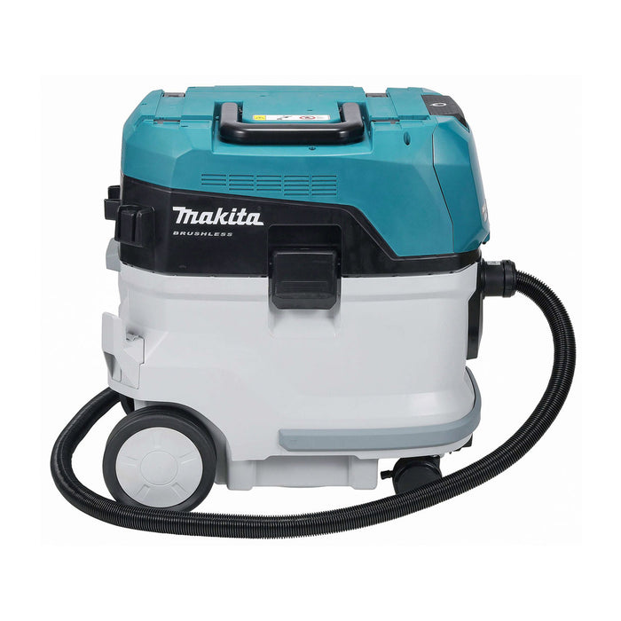 Máy hút bụi Makita VC007GL dùng Pin 40Vmax x2 XGT, dung tích 40L, lực hút 18 kPa bộ lọc HEPA và GYUPPA, công nghệ AWS ( Hút khố và ướt )