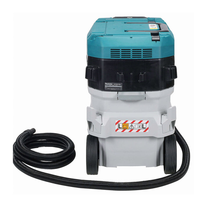 Máy hút bụi Makita VC007GL dùng Pin 40Vmax x2 XGT, dung tích 40L, lực hút 18 kPa bộ lọc HEPA và GYUPPA, công nghệ AWS ( Hút khố và ướt )