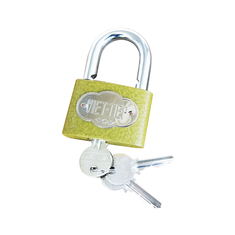 Ổ khóa treo bằng gang, Khóa kiểu bấm (vân búa cổ điển) Việt Tiệp