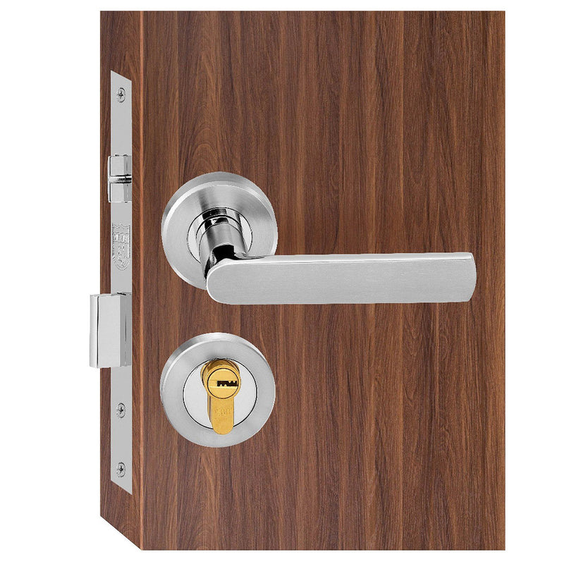 Ổ khóa tay gạt ốp rời Việt Tiệp 04080 chất liệu Inox SUS 304