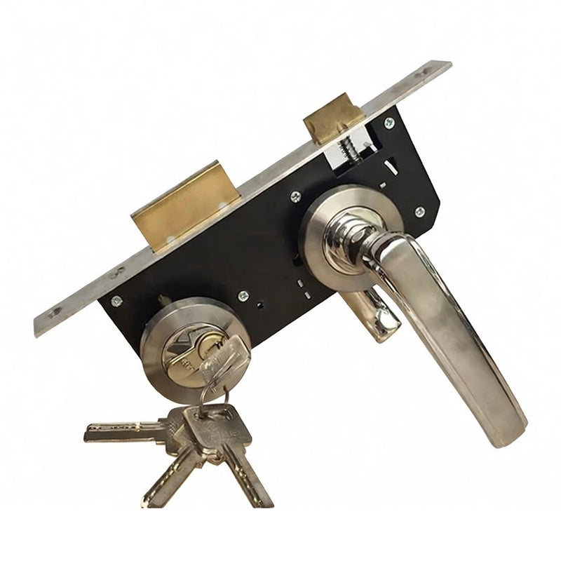 Ổ khóa tay gạt ốp rời Việt Tiệp 04082 chất liệu Inox SUS 304