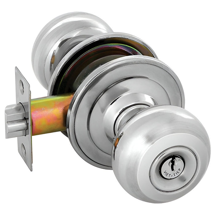 Khóa cửa tay nắm tròn Việt Tiệp 04207