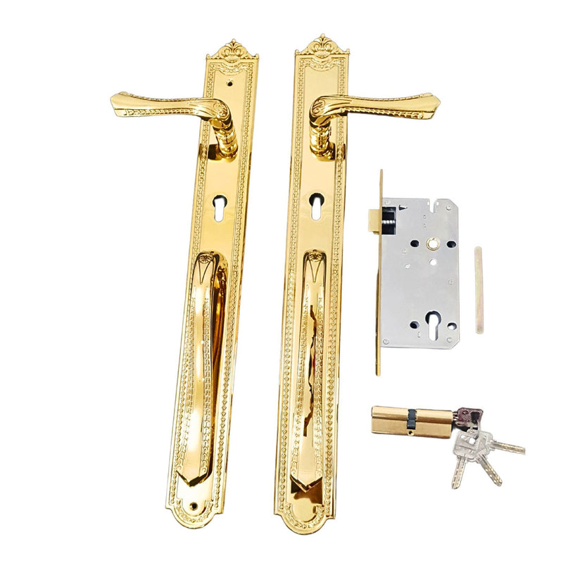 Ổ khóa tay gạt Việt Tiệp 04269 chất liệu hợp kim đồng phủ PVD