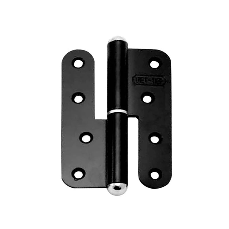 Bản lề cối việt tiệp bằng thép sơn tĩnh điện màu đen 80mm - 120mm (8 phân, 1 tấc và 1 tấc 2)