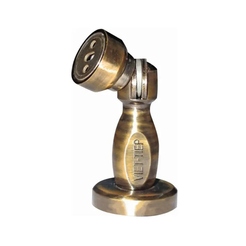 Chốt chặn cửa hít nam châm Việt tiệp 10451, vật liệu bằng hợp kim kẽm Zinc Alloy, mạ đồng cổ điển