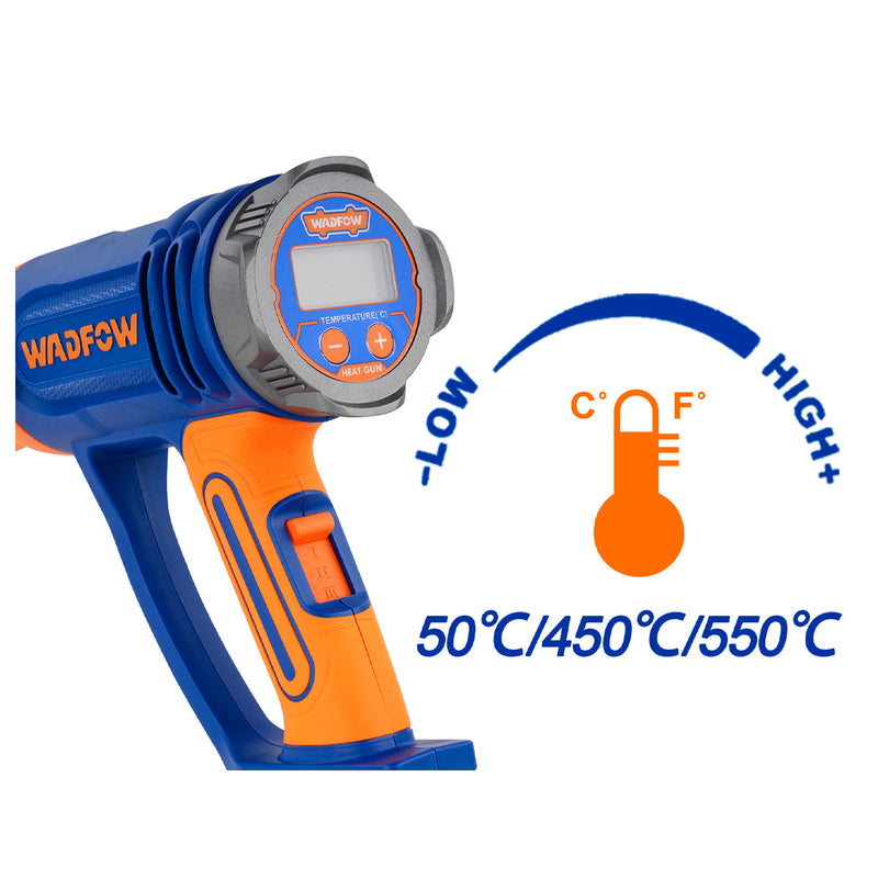 Máy khò nhiệt Wadfow WHG1530 công suất 2000W, nhiệt độ từ 50°C - 600°C