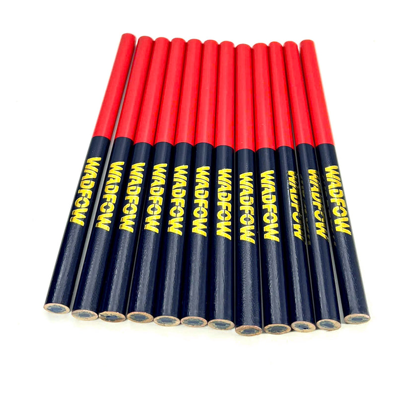 Hộp 12 cây bút chì màu xanh, đỏ Wadfow WMQ2512