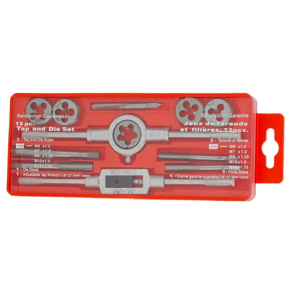 Bộ dụng cụ tạo ren 12 chi tiết Workpro WP309009