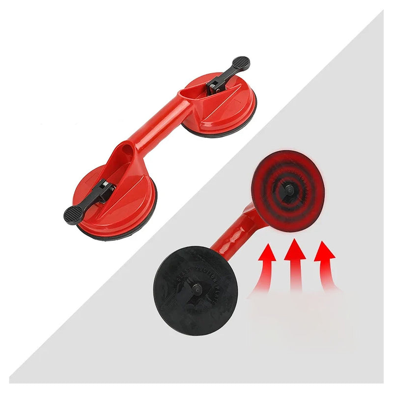 Tay hít kính, hít gạch đôi Workpro WP329003 thân nhựa, đường kính 115mm, tải trọng 60kg