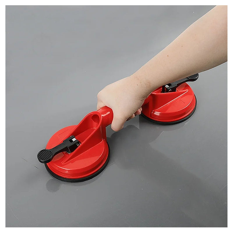 Tay hít kính, hít gạch đôi Workpro WP329003 thân nhựa, đường kính 115mm, tải trọng 60kg