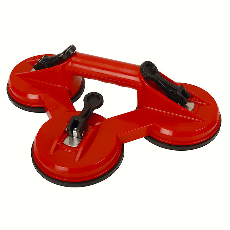 Tay hít kính, hít gạch loại 3 mặt hít Workpro WP329037 thân nhựa, đường kính 115mm, tải trọng 90kg