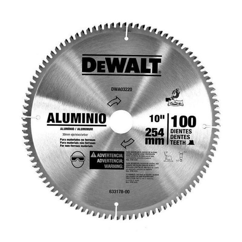Lưỡi cắt nhôm Dewalt DWA03220-B1 đường kính 255mm